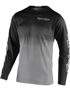 CAMISOLA TROY LEE DESIGNS 2021 GP STAIN'D - PRETO / CINZA